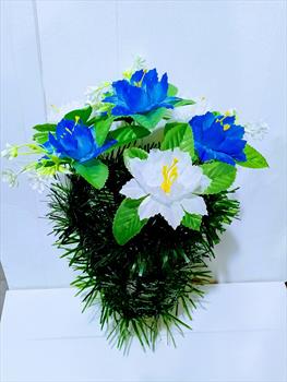 Вазон с клематисами К250