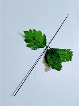 Стебель с хризантемным листом Н01