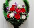 Корзина с розами К398