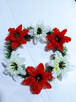 Венок ритуальный В970