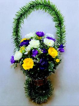 Корзина с камелиями К45