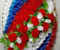 Венок ритуальный В363